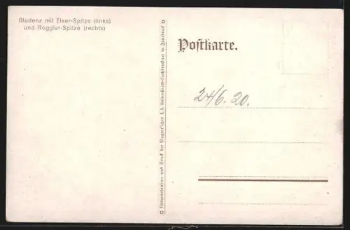 AK Bludenz, Gesamtansicht mit Elser- und Roggler-Spitze