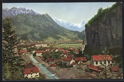 AK Bludenz, Gesamtansicht mit Elser- und Roggler-Spitze