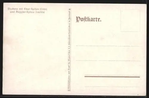 AK Bludenz, Gesamtansicht mit Elser- und Roggler-Spitze