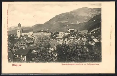 AK Bludenz, Bezirkshauptmannschaft und Schützenhaus