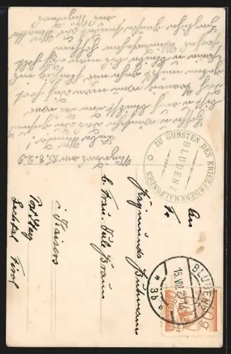 AK Bludenz, Krypta des Kriegerdenkmals