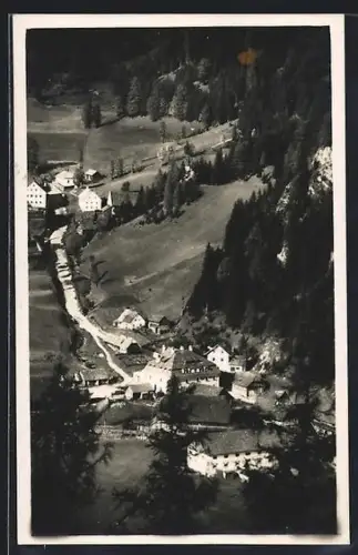 AK Seewiesen, Ortsansicht mit Gasthof zur Post