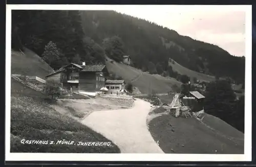 AK Innerberg, Gasthaus zur Mühle, Gesamtansicht