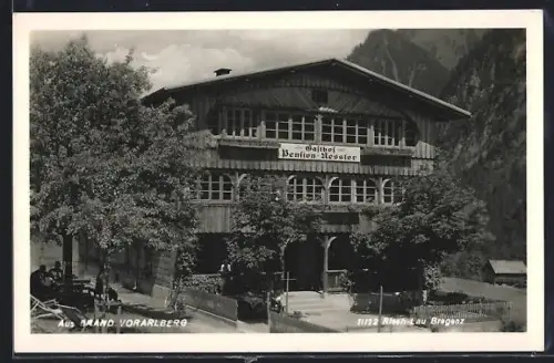 AK Brand /Vorarlberg, Gasthaus und Pension Nessler