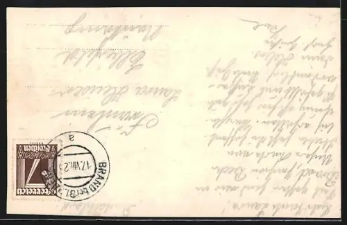 AK Brand /Vorarlberg, Gasthof und Pension Beck, Talblick