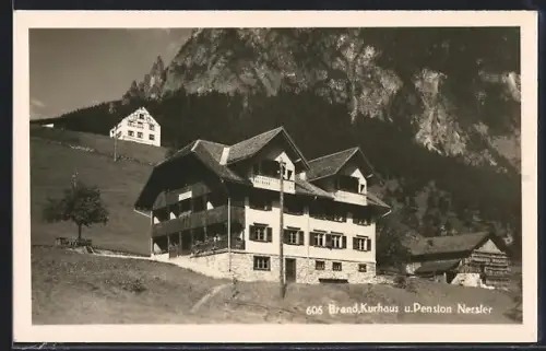 AK Brand, Kurhaus und Pension Nessler