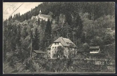AK Gauenstein-Schruns, Kapuziner- und Frauenkloster