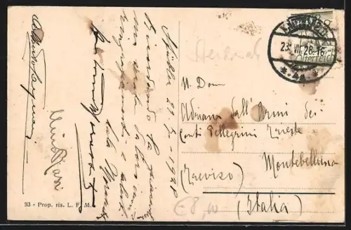 AK Maria Lankowitz, Stübler in der Stubalpe, Ortsansicht mit Kapelle