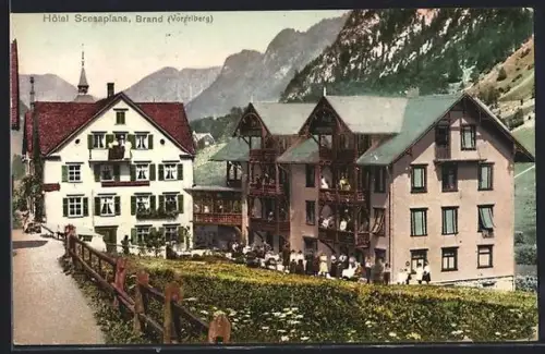 AK Brand / Vorarlberg, Hotel Scesaplana