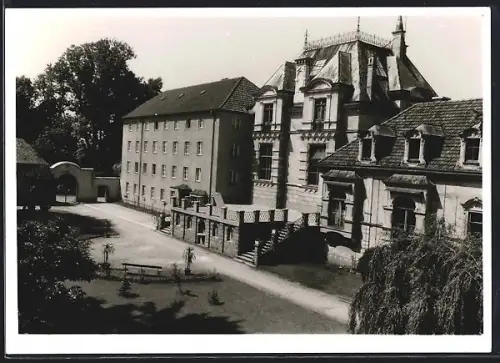 Foto-AK Salzburg, Nonnberg, Haus der Pallettiner