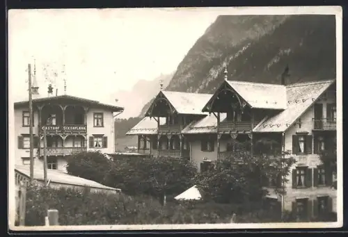 AK Brand /Bludenz, Hotel Pension Scesaplana, Inhaber Hans Kegele