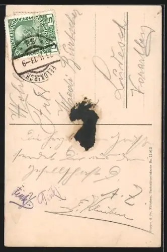 AK Feldkirch, Platz in der Neustadt