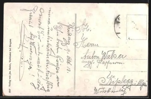 AK Bludenz, Blick zum Schulhaus