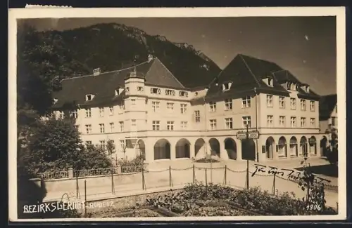 AK Bludenz, Bezirksgericht mit Strassenkreuzung