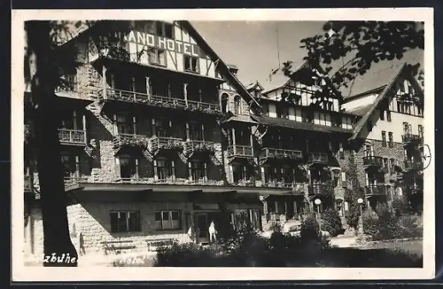 AK Kitzbühel, Grand Hotel, Frontansicht