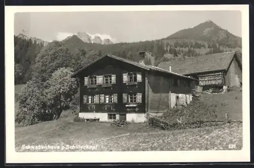 AK Bürserberg, Schwabenhaus gegen Schillerkopf, Panorama