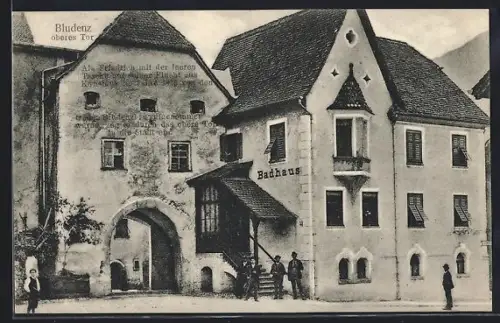 AK Bludenz, Oberes Tor und Badhaus