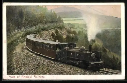 AK Vale of Rheidol Railway, Kleinbahn, Dampflok