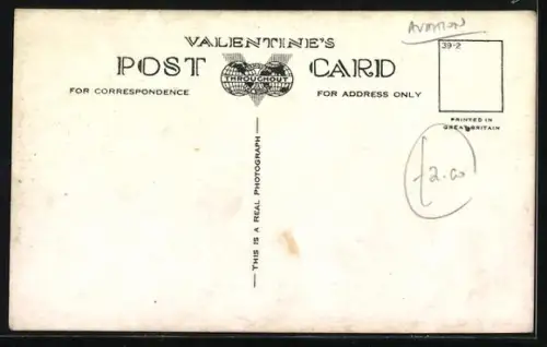 AK Britisches Militär-Flugzeug vom Typ Oxford