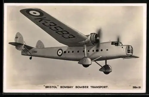 AK Bristol Bombay Bomber Transport