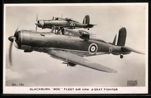 AK Blackburn Roc Fleet Air Arm 2-Seat Fighter, Flugzeug