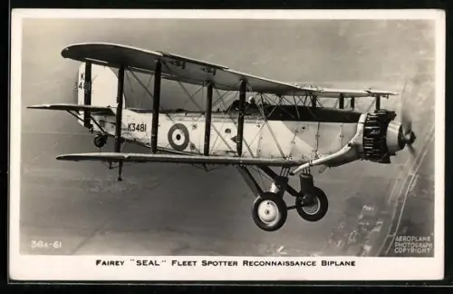 AK Flugzeug, Fairey Seal fleet spotter reconnaissance biplan