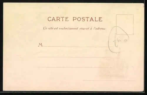 AK Les premiers Timbres de la République Francaise, Briefmarken von Frankreich