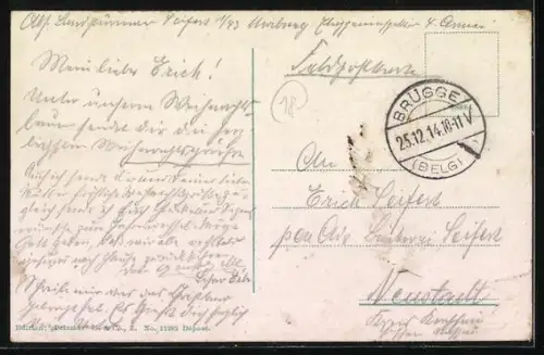 AK Laitière Flamande, Hundegespann mit Milchkannen