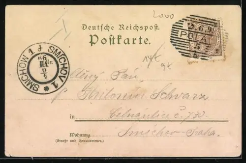 Künstler-AK Heinrich Kley: Hamburg-St.Pauli, Heinrich Kley: Fährhaus St. Pauli