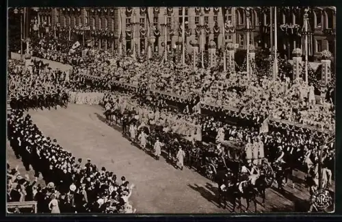 AK Zur Einholung der Kronprinzessin Cecilie am 3. Juni 1905