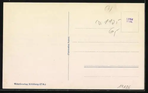 AK Bern, Brunnen auf der Gerechtigkeitsstrasse