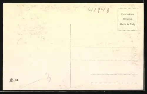 AK Firenze, Denkmal vor der Chiesa di S. Lorenzo