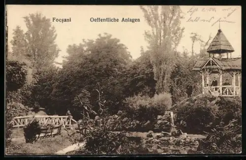 AK Focsani, In den Öffentlichen Anlagen