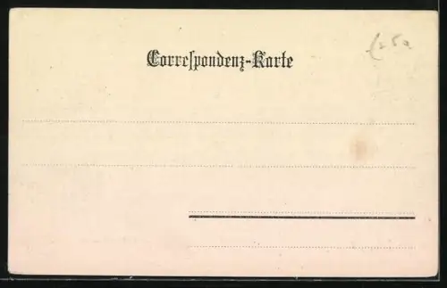 AK Wien, Liebenberg-Denkmal vor der k. k. Universität