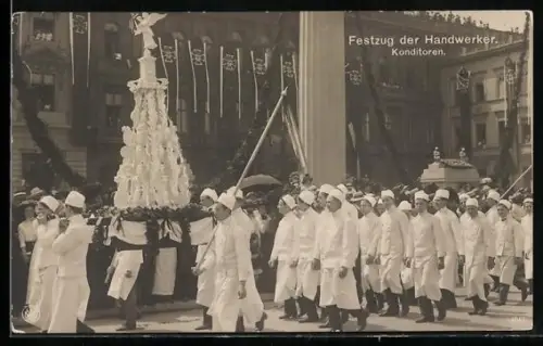 AK Festzug der Handwerker, Konditoren