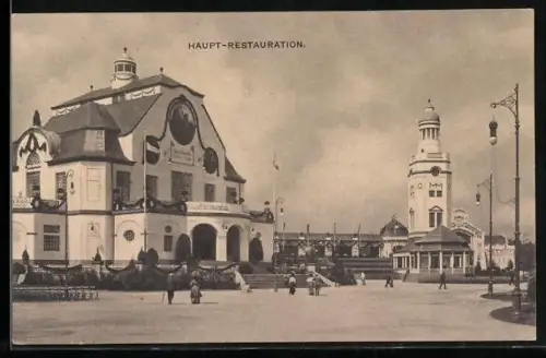 AK Nürnberg, Bayerische Jubiläums-Landes-Ausstellung 1906, Haupt-Restauration