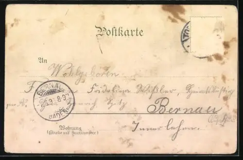 Lithographie Montagnes, Postkutsche mit Passagieren auf der Bergstrasse