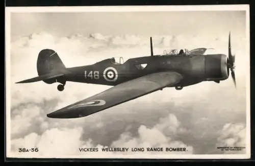 AK Flugzeug Vickers Wellesley, Long Range Bomber