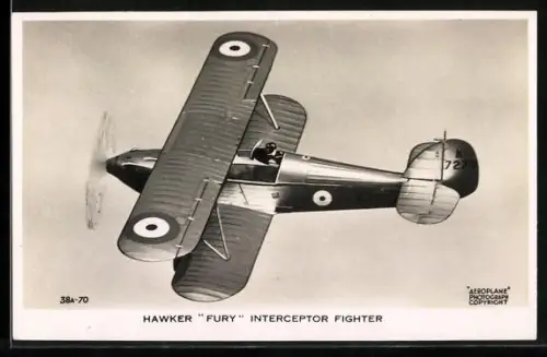 AK Hawker Fury Interceptor Fighter, Britischer Abfangjäger