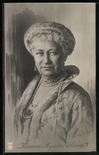 Künstler-AK Portrait der Kaiserin Auguste Viktoria