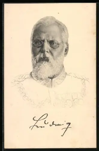 AK Portrait König Ludwig III. von Bayern