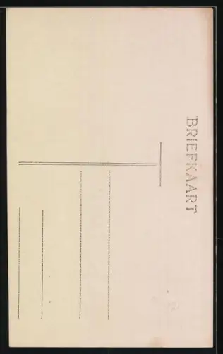 AK Dame im Kleid mit Schirm