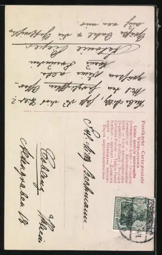 AK Victoria Louise Prinzessin von Preussen, Herzogin von Braunschweig, mit Haarschleife und Perlenkette im Portrait