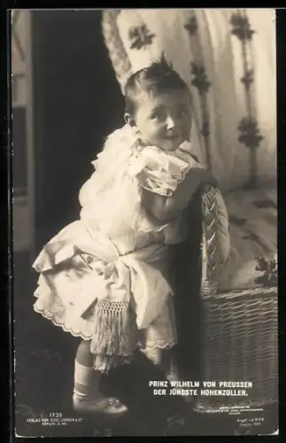 AK Prinz Wilhelm von Preussen, Der jüngste Hohenzoller!