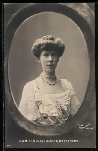 AK S.A.R. Madame La Princesse Albert de Belgique, Prinzessin von Belgien