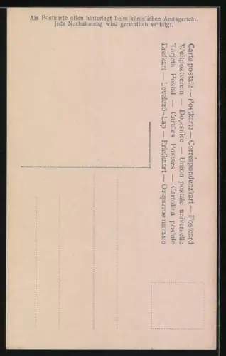 AK Kronprinz Wilhelm von Preussen mit seiner Braut