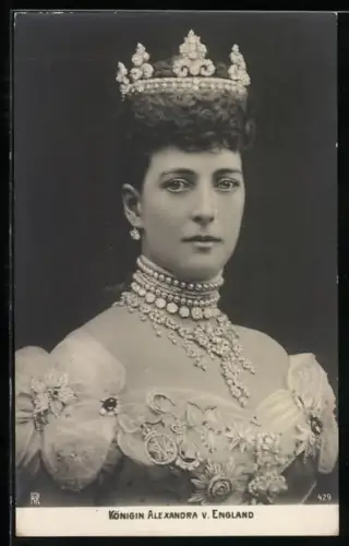AK Königin Alexandra von England