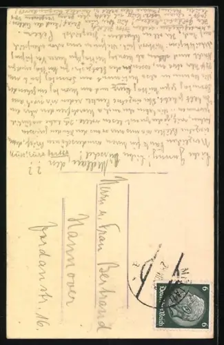 AK Bregenzerwald, Männer auf der Leiter besuchen Damen beim Fensterl`n, Erotik