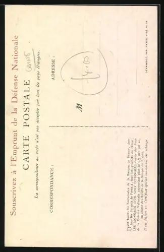 AK Pour la France - Versez votre or, L` or Combat Pour La Victoire, Propaganda