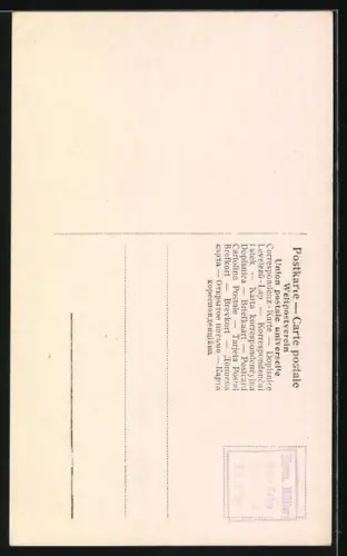 AK Prinzessin Rupprecht von Bayern Marie Gabrielle in nachdenklicher Pose auf Stuhl